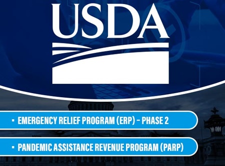 USDA, Emergency Relief Program, ERP, Pandemic Assistance Revenue Program, PARP